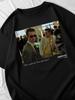 Fight Clubt Shirts Rock Punk T Shirts Vintage Print Short Sleeve Fashion Y2k Tshirt Casual Streetwear O Neck Loose Suit Unisex