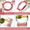 10Pcs Glass Jar Gaskets Replacement Silicone Seals Airtight Gasket Sealing Rings for Jar Lids for Preserving Jars