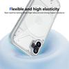 Nothing Phone One Phone1 Case Shockproof Silicone TPU Bumper with Clear Back Hard Cover Phone Case for Nothing Phone 1 One A063