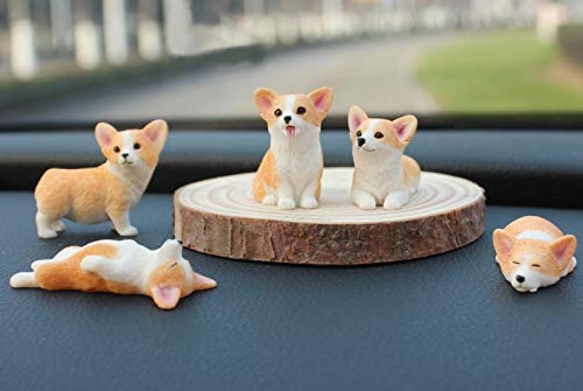 

Xmmos Welsh Corgi Miniature Cute Dog Animal Realistic Figure PVC Plastic Model Premium Adult Toy Model Original Statue Painted Finished Product Dog