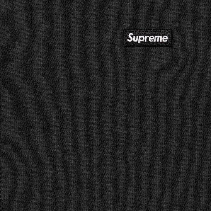 Supreme Small Box Zip Up Hooded Sweatshirt Black