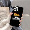 Back To the Future DeLorean Phone Case For iPhone 17 Air 16 15 14 Plus 11 12 13 Pro  Max Coque Cover Shell