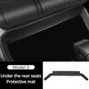 For Tesla Rear Seat Lower Protective Mat Applicable to Model Y Model 3 Highland Electric Vehicle Protective Pad 2025 Accessories