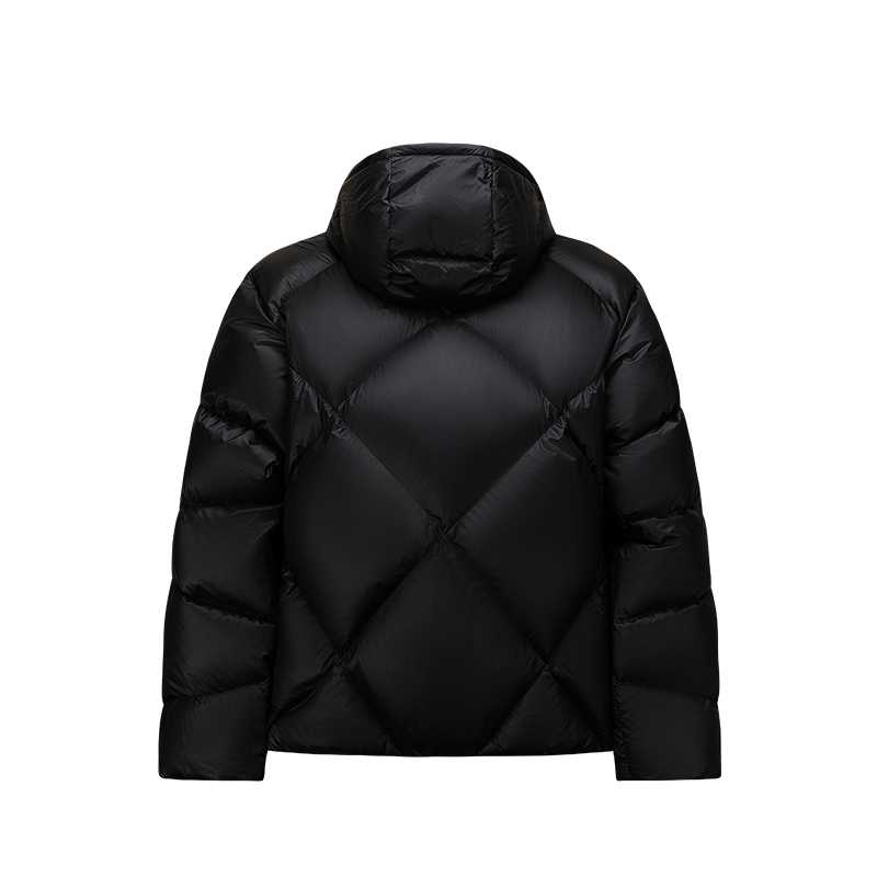 Anta Loose Fit Zipper Hooded Long Sleeve Down Jacket Men Outerwear 152547938-2