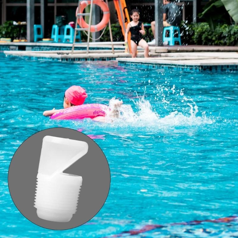 2PCS Professional Aerator Sprayer Nozzles Plastic Texture Suitable for Swimming Pool Systems Plastic Construction