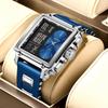 Unisex Creative Large Dial Dual Display Business Casual Watch