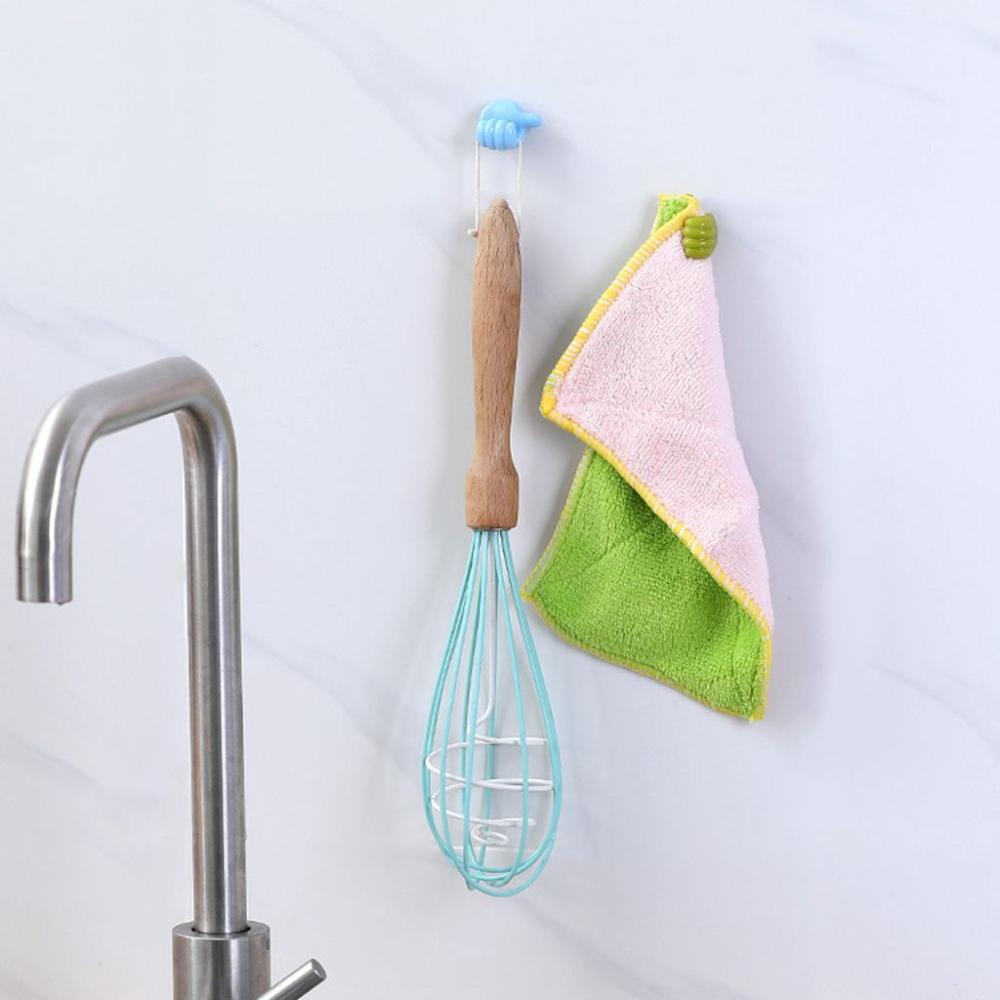 Wall Hanger Hook Multifunctional Hand Wall Clip Behind-door Keys Tower Organizer Hook Wire Data Line Holder Car Accessories Hook