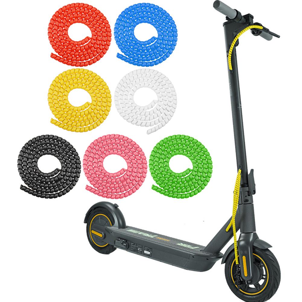 1.3m Line Spiral Winding Cable Wire Cover Wear-resistant for M365 PRO 2 Universal Line Organizer Pipe Protection Spiral Wrap