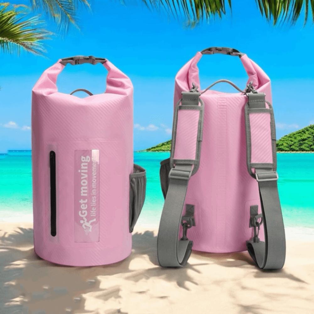 with Shoulder Straps Swimming Bucket Bag Large-Capacity Beach Backpack Water-Splashing Festival