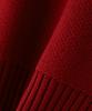 AVIREX HAND EMBROIDERY KNIT CARDIGAN women's F 100 red 783-4241601