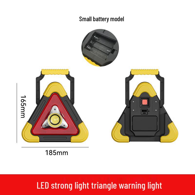 Huahangzhen Car Warning Sign Tripod LED Light