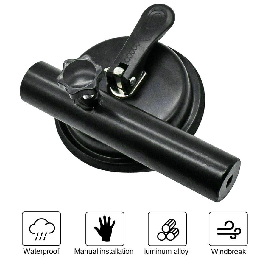 Car Car Flagpole Suction Cup Bracket Kit Off-road Vehicle Jeep Wrangler or House For Jeep, SUV,