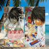 Anime Death Note L Towel Quick Drying Beach Towels Are Suitable For Swimming Pools Camping Yoga And The Gym