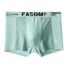 2XL-5XL Men's Ice Silk Mesh Breathable Boxer Briefs Mid-Rise Seamless Men's Underwear Plus Size