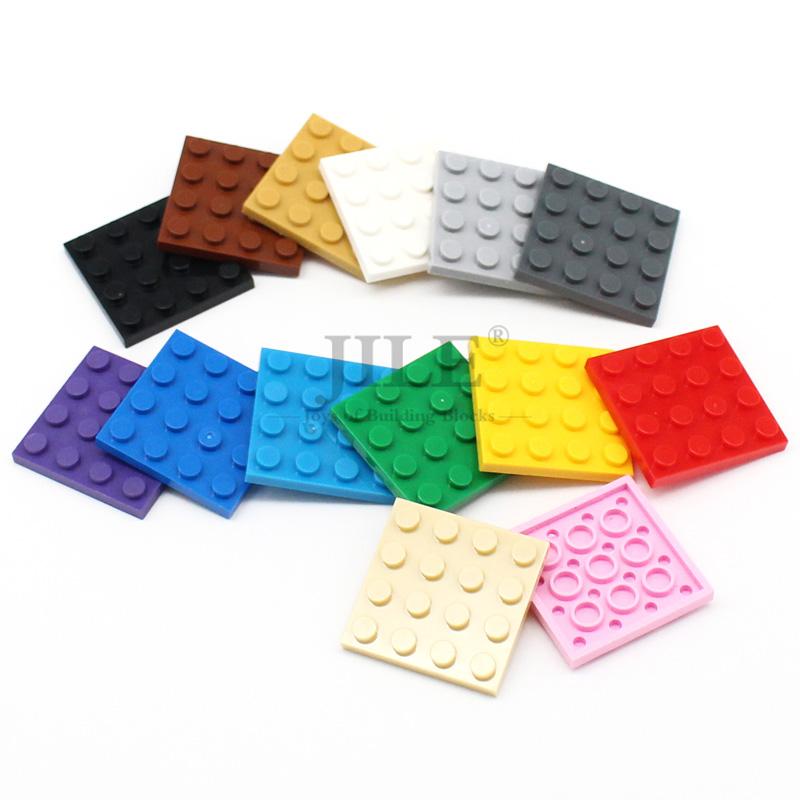 20pcs MOC 4x4 Dots Plate Buiding Blocks 3031 DIY Classic Educational Bricks Bulk Parts Construction Kid Puzzle Brain Toys