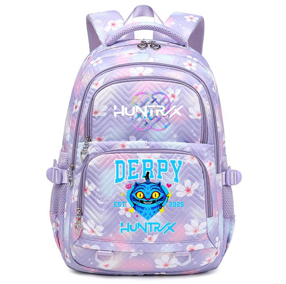 Cartoon K-Pop Printed Backpack Student Teenager Bookbag for Boy Girl Schoolbag Kid Gift Women Large Capacity Waterproof Travel Bag Mochila