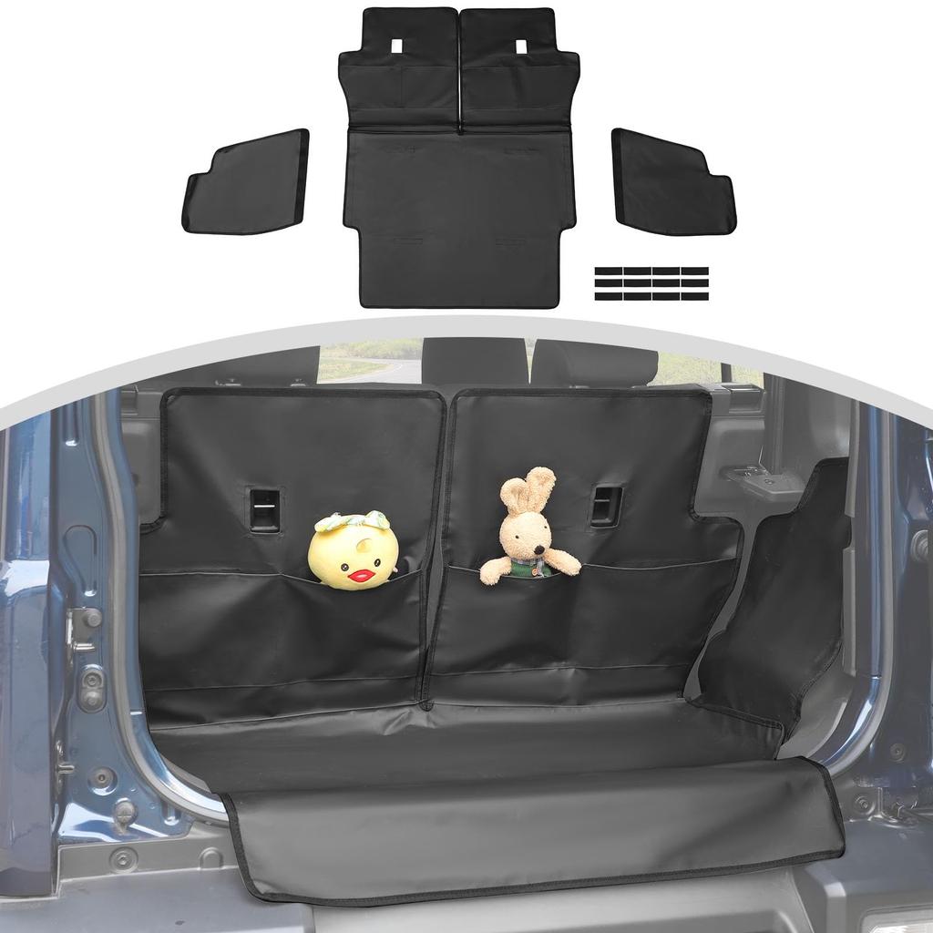 ANTC Car Pet Seat Covers and Mats for Suzuki Jimny 2019 2020 2021 2022 2023 2024 2025 JB64 Cargo Mats JB74, Waterproof, Heavy-Duty, Non-Slip (4-Door
