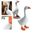 Magnetic Goose Key Holder Cute Duck Statue Key Hanger Resin Goose Duck Statue Sculpture Funny Office Desk Decor Cute Home Decor