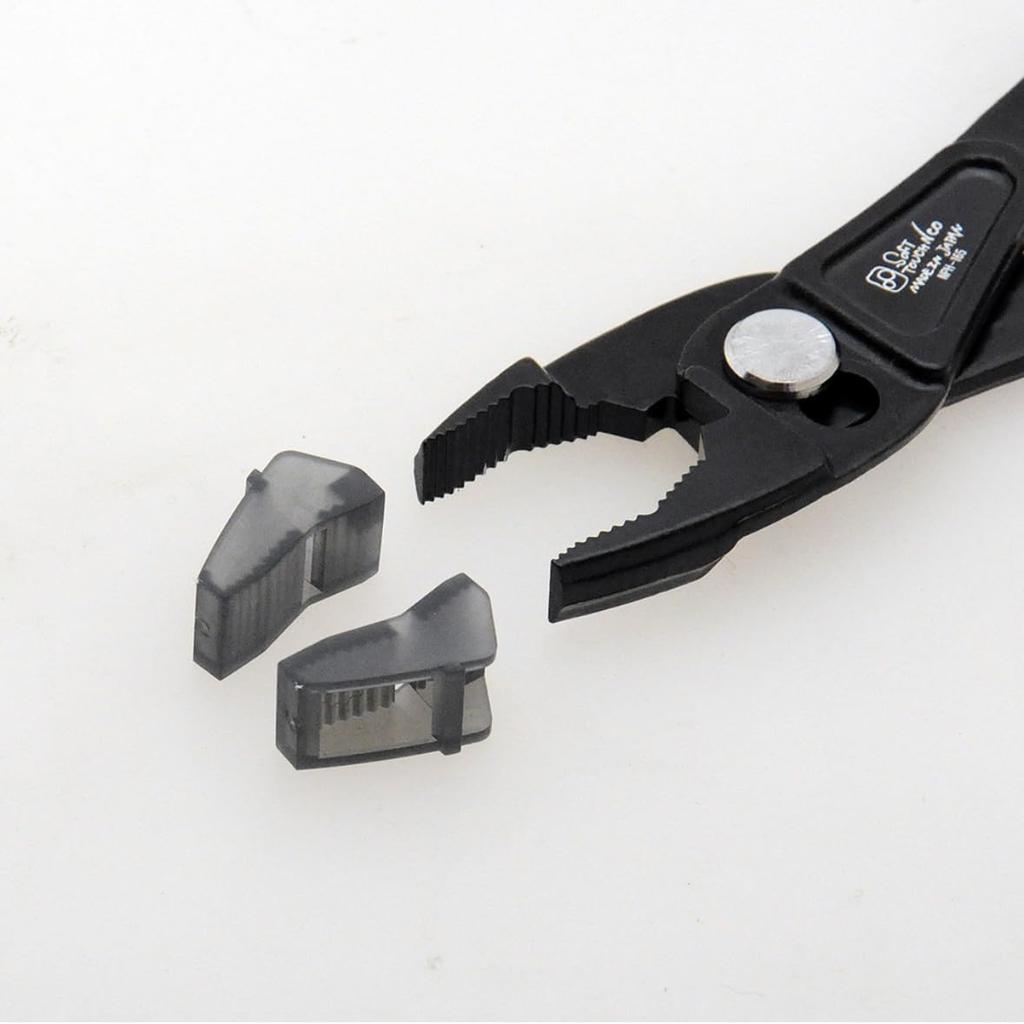 IPS PLIERS Soft Touch Neo Combi Pliers, 165mm, Maximum Opening 20mm, Includes Spare Resin, NPH-165, Made in Japan
