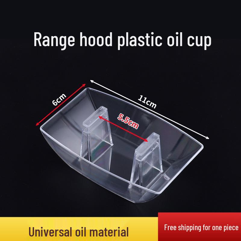 

Универсальный квадратный пластиковый стакан для сбора масла для кухонной вытяжки - Бесплатная доставка 1-pack Oil Cup