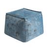 Japanisches Futon Kissenbezug Quadratisch Marokkanisches Leder Kissen Pouf Nordische Heimdekoration Hocker Sofa Fußhockerbezug Ohne Füllung