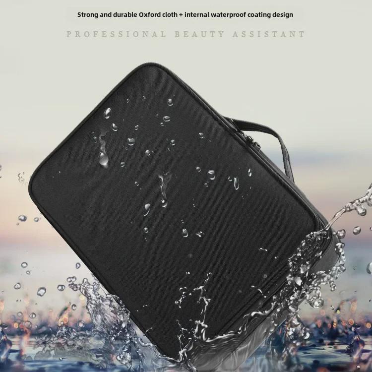 Geräumige mehrschichtige Kosmetik-Organizer-Tasche