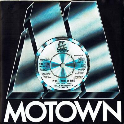 7inch Record BILLY PRESTON & SYREETA - It Will Come In Time TMG1175 Motown 1979 UK Soul/Funk Used