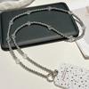 Sweet Mobile Phone Chain Crossbody Beads Phone Strap Fashion Long Crossbody Phone Chain  Girls