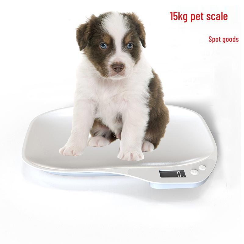 

Precise 15kg Pet Scale for Cats & Dogs - Cute White Design 15kg белый