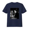 Vintage Retro The Munsters Classic Horror TV Show Black White Print Casual T Shirt Vintage Washed Streetwear Unisex Stylish