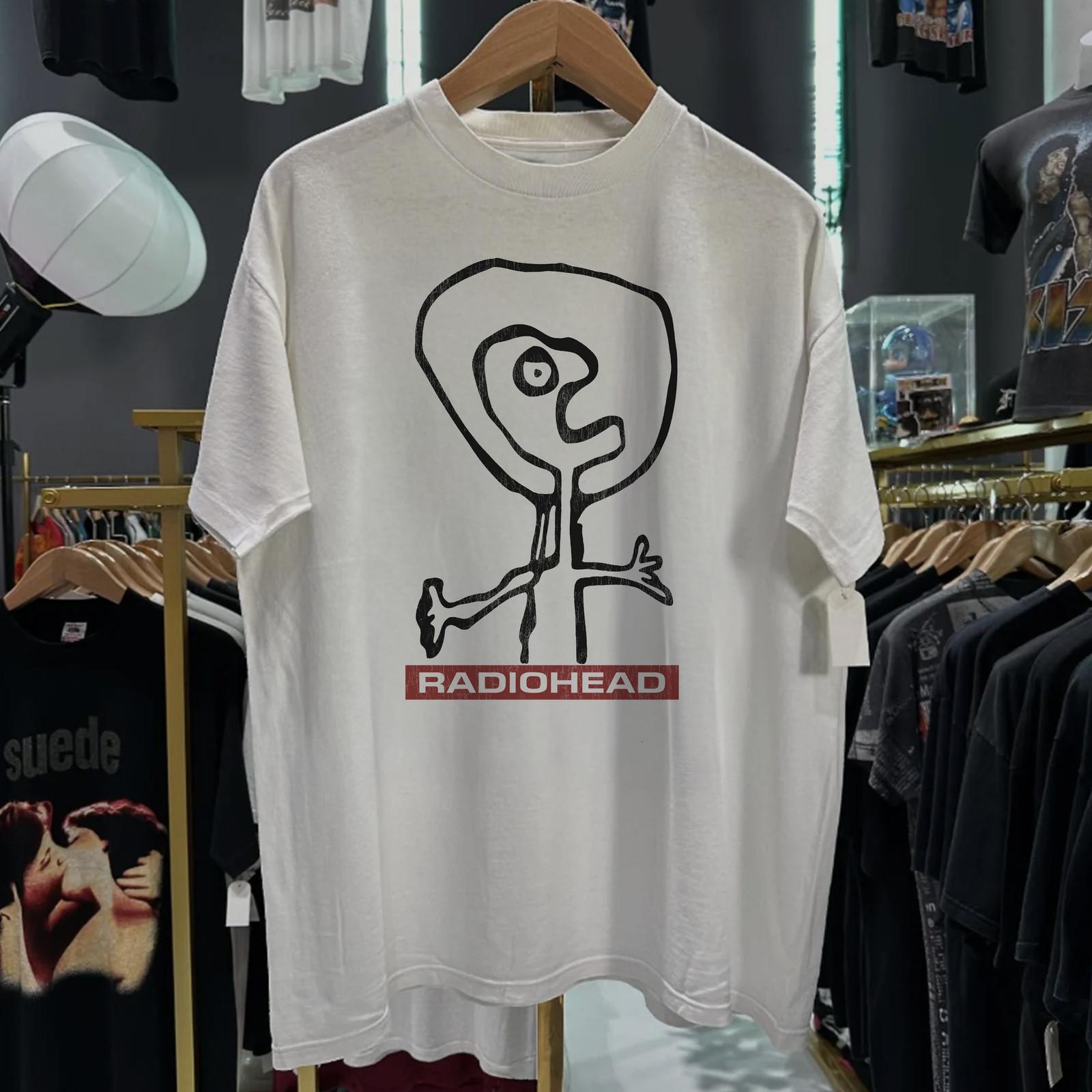 1994 Radiohead Hong Kong Honey Pablo Aged T-Shirt White M M