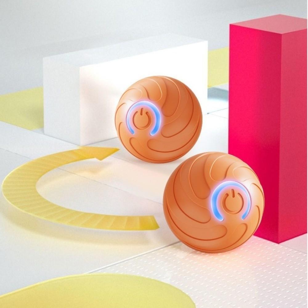 USB Rechargeable Smart Dog Toy Ball Gravity Jump Electronic Pet Toy Moving Ball  Training