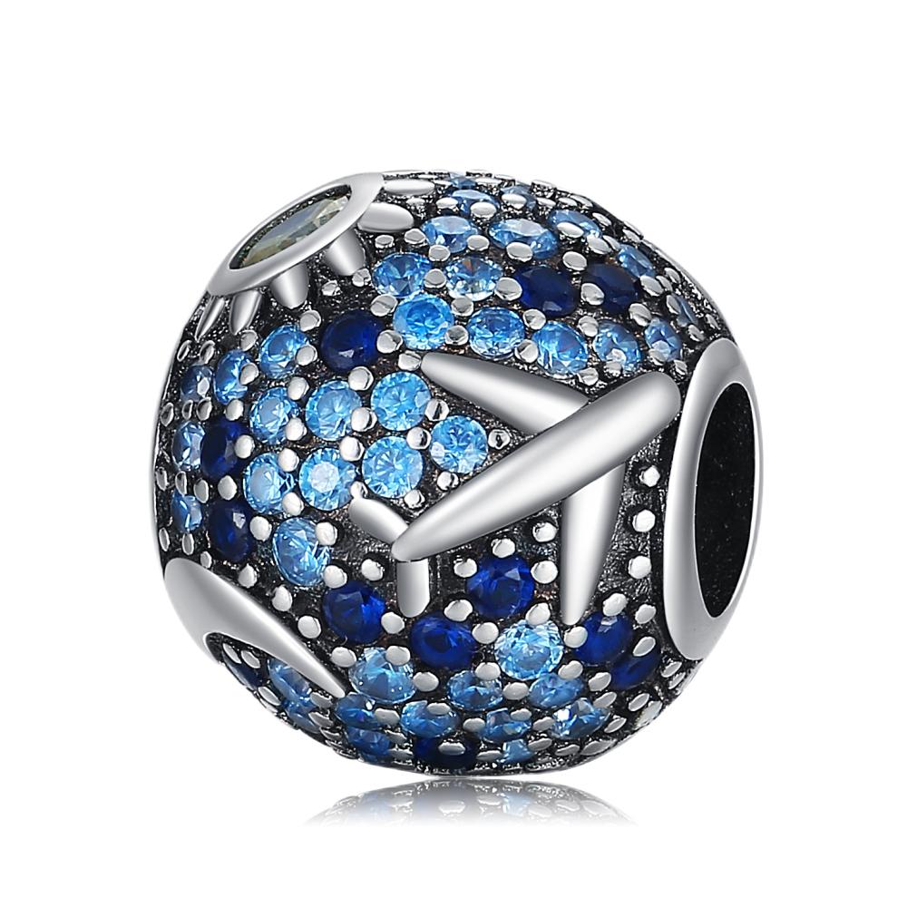 Charms Copper Original Blue Ocean Travel Cabin For Ships Planes Beads Fit Bracelet Women Jewelry Making Diy