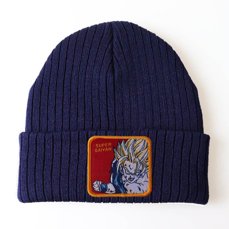 New Anime Cartoon Dragon Ball Series Knitted Hat8Color26Style