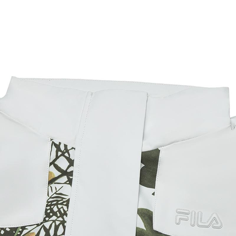 FILA X Rousseau Woven Jacket Sports Windbreaker Women Jackets Light-Gray F11W448701FGY