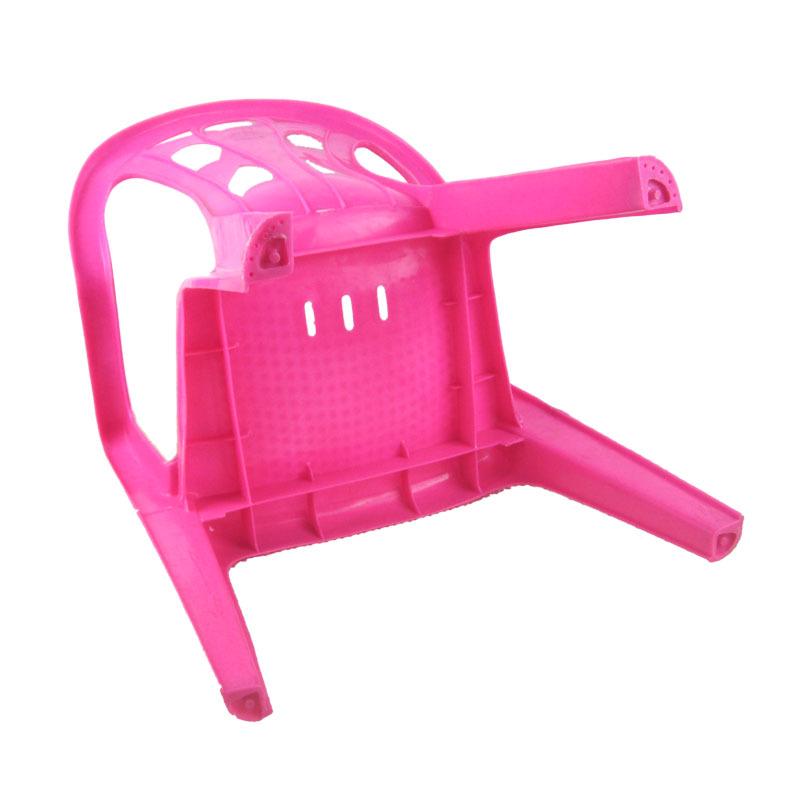 Medium Plastic Armchair: Children's Backrest Chair for Home, Study, Outdoor, or Food Stall; Also Suitable for Adults.