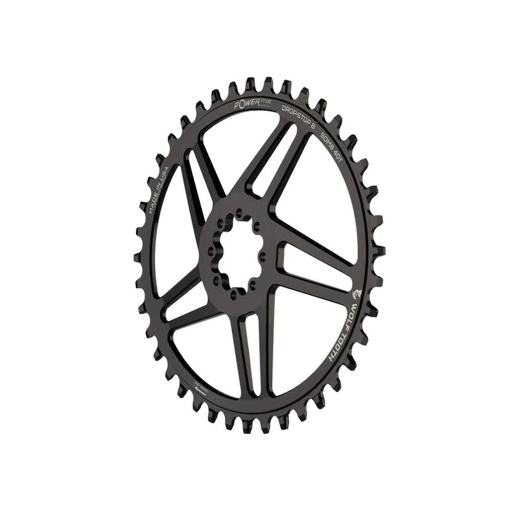 Wolf Tooth Elliptical Direct Mount Chainring for SRAM 38T Chainring 8-Bolt