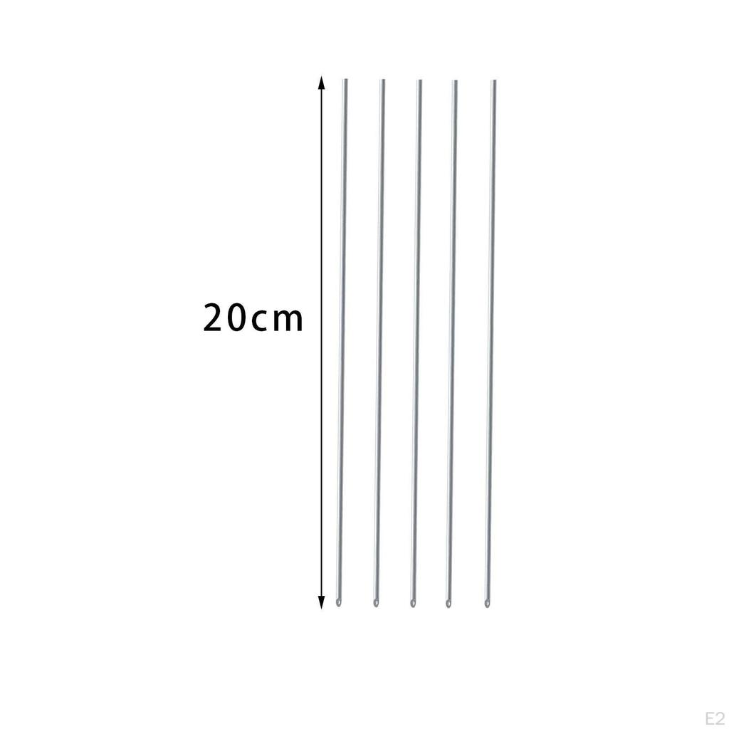 5x Baiting Needle Tool Threading Splicing 20cm Rigging Fishing