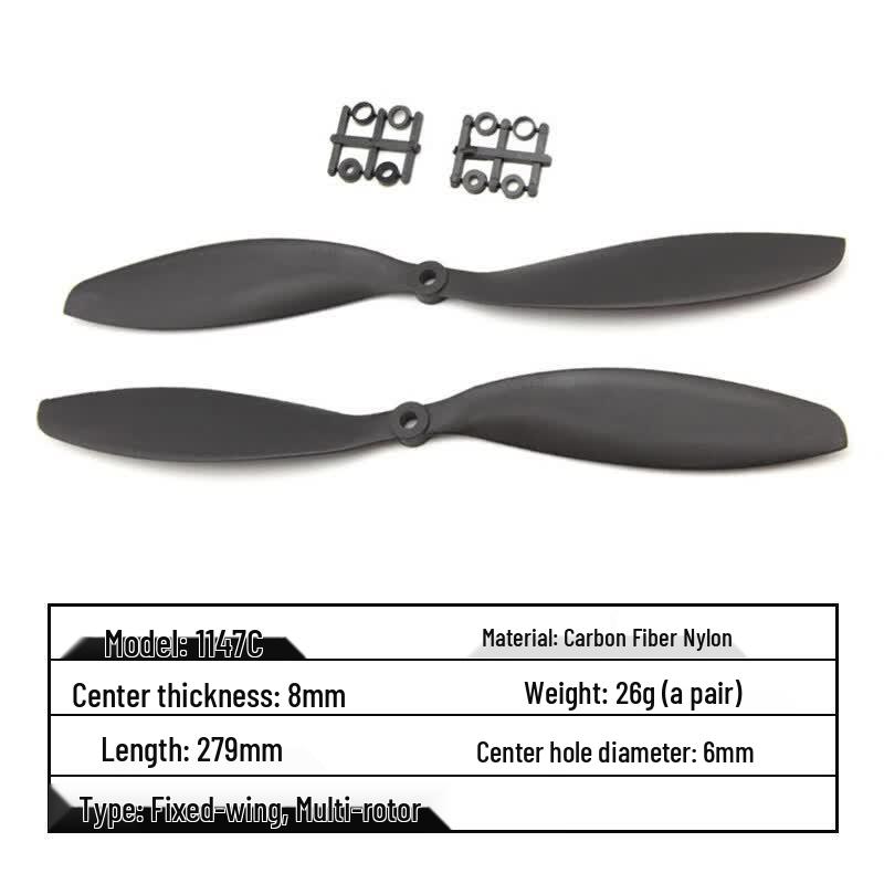 GEMFAN APC Carbon Nylon CW/CCW Quadcopter Propellers