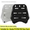 Honda 160 Rear Rack: Modified Aluminum Tail Box & Luggage Rack with Thickened Bracket