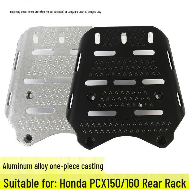 Honda 160 Rear Rack: Modified Aluminum Tail Box & Luggage Rack with Thickened Bracket