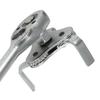 Universal Adjustable Oil Filter Wrench From 2-1/2 Inch to 4.5 Inch Oil Filter Wrench Tool Set With 3 Jaw Uninstall Removal Key