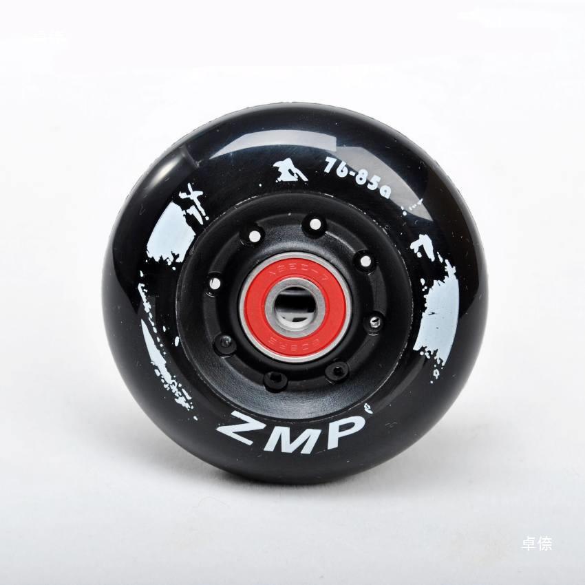Ruidongle Pu 85A Roller Skates Speed Skating Racing Big Pancake Wheels72 76 80mm High Elasticity Wear Resistance чёрный