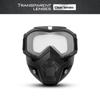 One-piece Harley Goggles Mask Motorcycle Splash-proof Windproof Mask Outdoor Off-road Tactical Eye Protection Glasses Mask