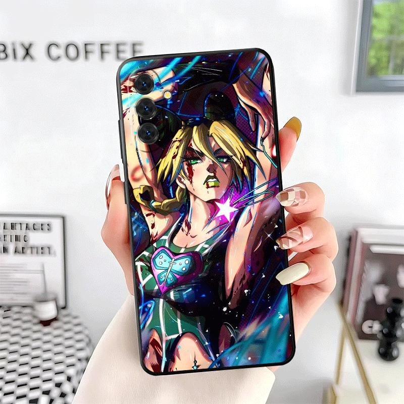 

JoJo Adventure Jolyne Cujoh Soft Phone Case for Samsung A17 A37 A57 A16 A26 A36 A56 A15 A25 A35 A55 A14 A24 A34 A54 A13 A23 A33 Samsung A54