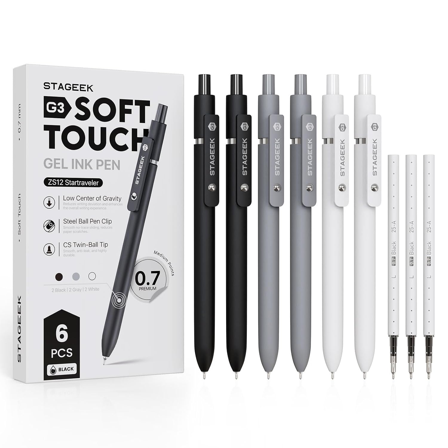 STAGEEK Gel Ink Ballpoint Pen 0