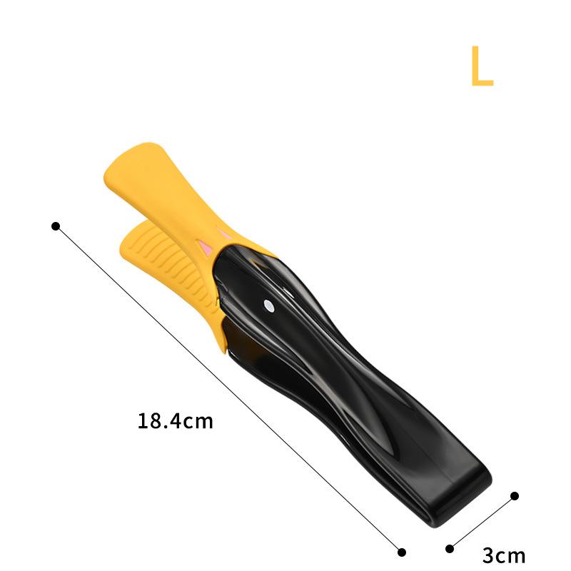 S/L Creative Silicone Anti Slip Food Clip Cute Duckbill Bread Clip Restaurant Home Heat-resistant Barbecue Clip