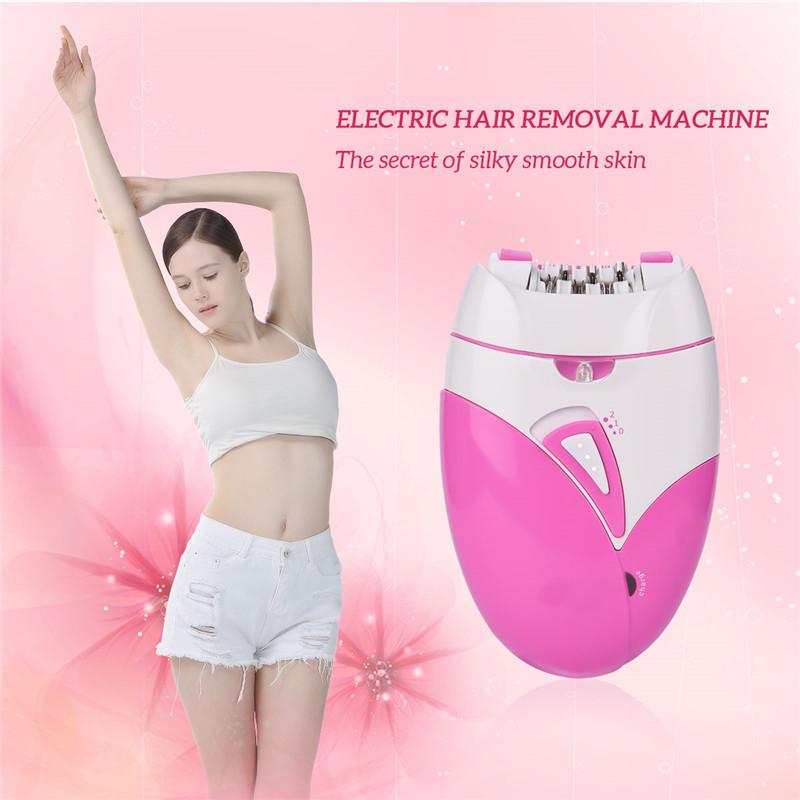 Buy USB Rechargeable Female Epilator Women Shaver Hair Removal Electric Lady Shaving Trimmer