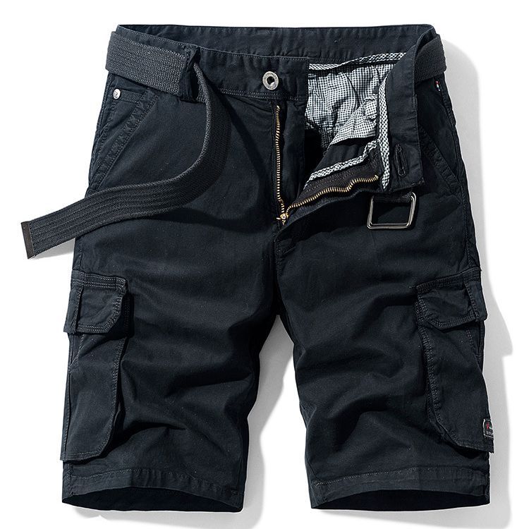 Men's Summer American Retro Multi-pocket Tooling Shorts All-match Casual Shorts