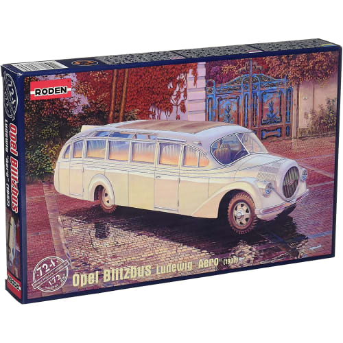 

Roden 1/72 Scale German Opel Aero Provaganda Tourist Bus 1937 Plastic Model Kit RE72724